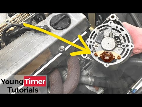 Mercedes Lichtmaschinenregler wechseln. Lichtmaschine defekt?! W124 W201 und viele andere Modelle