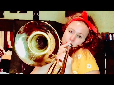 Alevtina playing/singing solo of Bud Powell on “Anthropology” by Charlie Parker