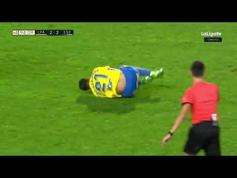 Penalti fallado por Jonathan Viera  en el UD Las Palmas 2 Espanyol 2 |beIN LaLiga  2017-2018