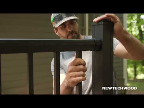 NewTechWood Allure Aluminum Preassembled Railing Comparison Video