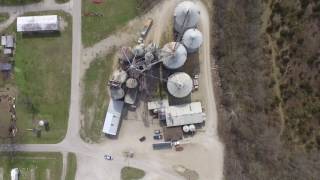 Aerial View of Hutsonville, IL