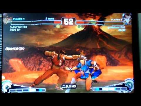 Albofighter (Guy) Vs gavindane1101 (Chun Li)