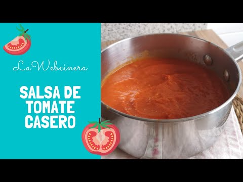 Cómo hacer salsa de tomate casera, receta fácil y saludable