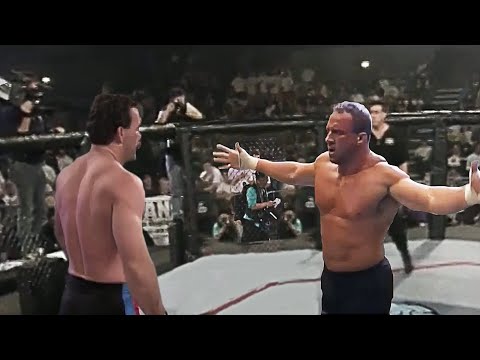 Mark Coleman destroys Don Frye. The Hammer is the godfather of Ground and Pound.