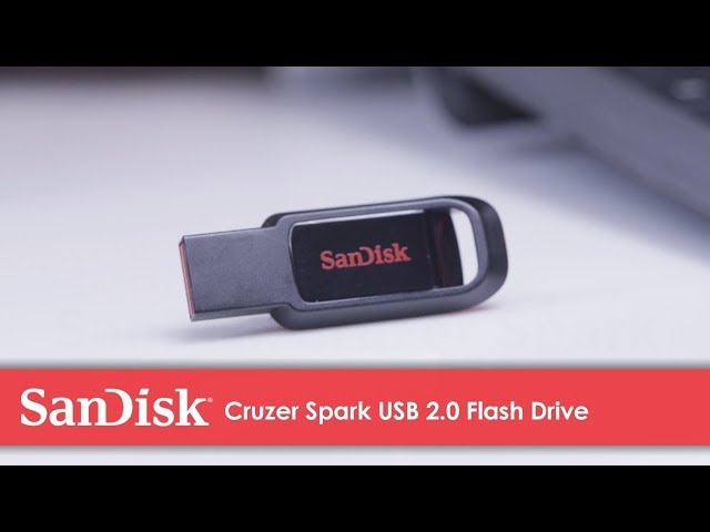 Sandisk Cruzer Spark 128 GB USB 2.0 video