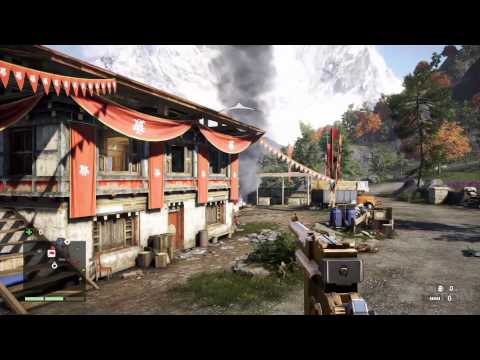 Far Cry 4 Liberating an Outpost in Co-Op