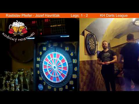 Rastislav Pfeifer - Jozef Havrilčák (KH Darts League)