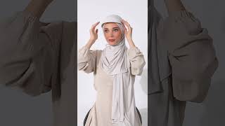 طرحة قطنية مع كاب- بيج فاتح