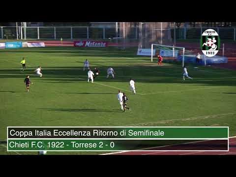 Coppa Italia Eccellenza sinetsi Chieti F.C.1922 - Torrese 2 - 0