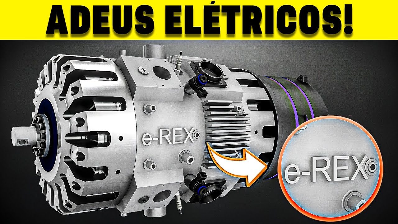🚨 REVOLUCIONÁRIO MOTOR DE 1 TEMPO VAI ACABAR COM OS ELÉTRICOS! INNengine e-Rex PODE MUDAR O FUTURO
