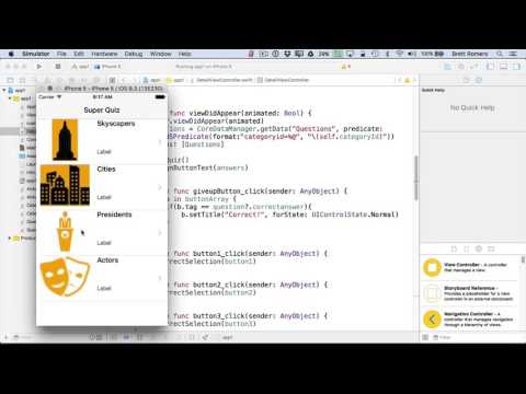 Learn To Build Your First Professional iOS App Test Quiz
