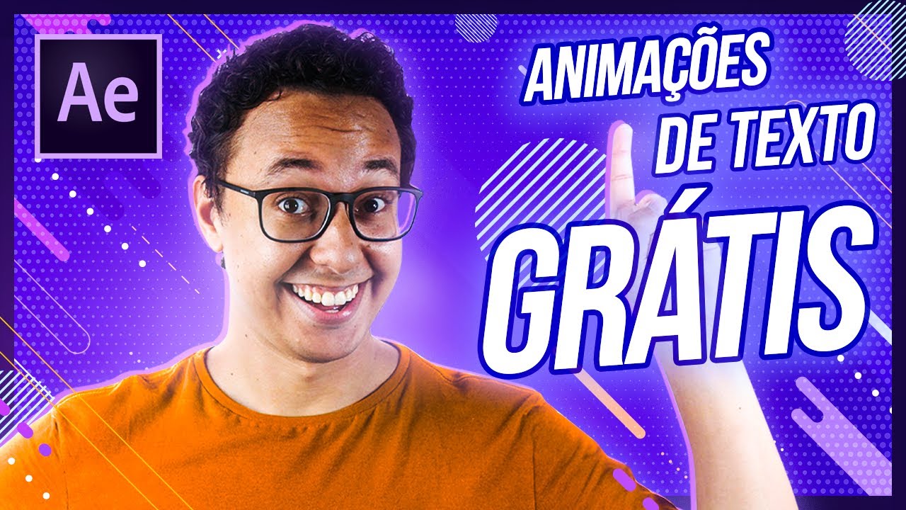 BAIXE GRÁTIS: minhas 5 ANIMAÇÕES DE TEXTO FAVORITAS no AFTER EFFTECTS!