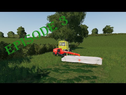 Mowing grass | Chellington Valley | Farming simulator 19 timelapse #3