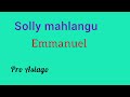 Solly mahlangu-- Emmanuel instrumental