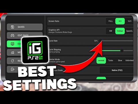 🔥 iGames Ps2 Emulator Best Settings For All Android Phones | Fix Lag And Crashes In Igames Ps2