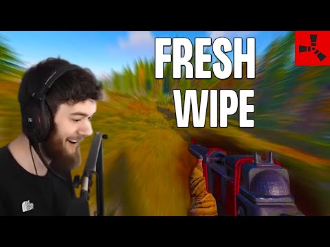 Overwatch rank 1 player plays Rust solo fresh wipe day 1