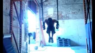 preview picture of video 'July 7th, Crossfit Bench Mark Workout Elizabeth'