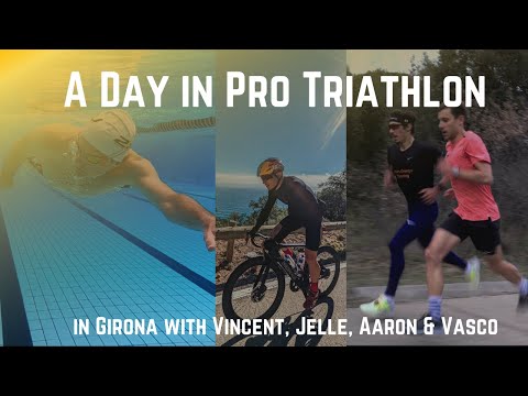 Swim, Bike, Run - A Day of Pro Triathlon Training