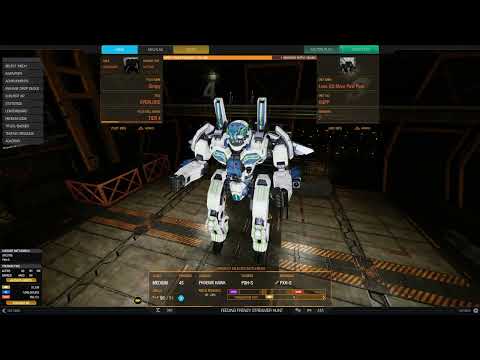 MechWarrior Online 2025 - Phoenix Hawk Spectre with 2 Large Pulse Lasers and 4 Small Machine Guns