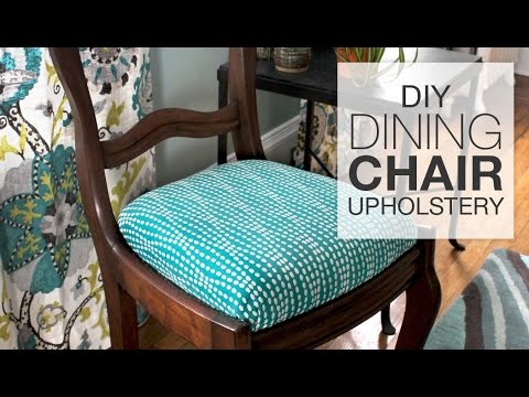 How to Reupholster Dining Chairs