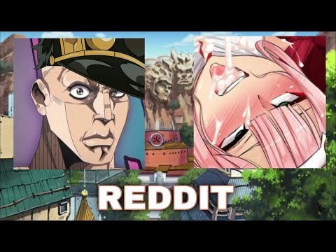 Anime vs Reddit (the Rock reaction meme)