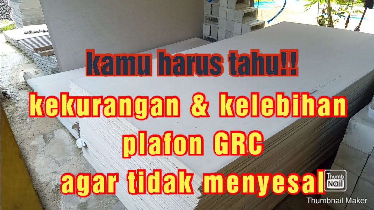 GRC board ceiling advantages and disadvantages