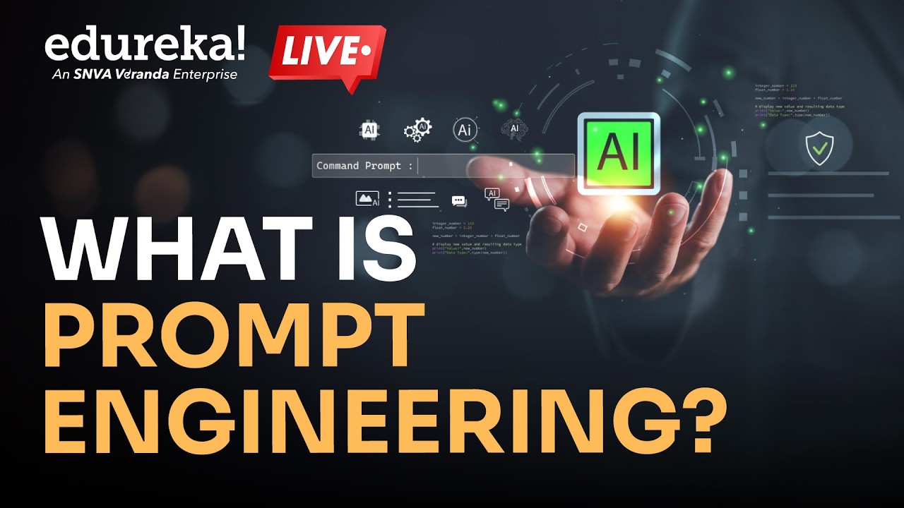 Prompt Engineering Tutorial | What Is Prompt Engineering? | Prompt Engineering in 15 Mins | Edureka