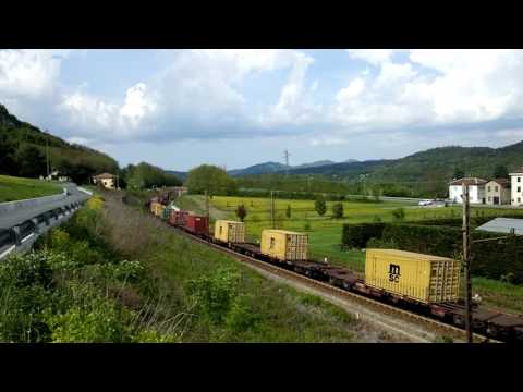 L' ULTIMO MERCI DELLA GIORNATA IN TRANSITO A RIGOROSO.(AL) 15 - 4 - 2017