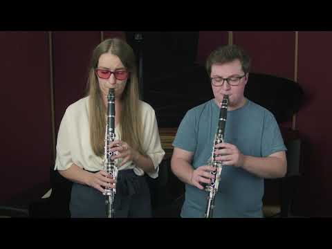 46. Silent Night – clarinet duet, player 1 & 2