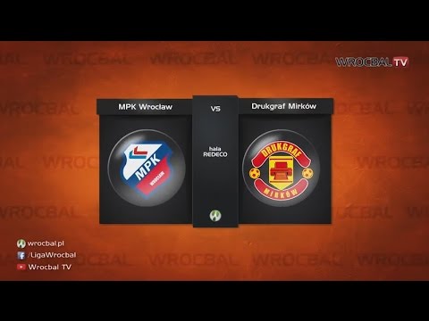 WROCBAL: MPK Wrocław - Drukgraf Mirków 6:6