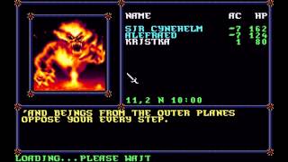 Pools of Darkness PC 1991 Gameplay
