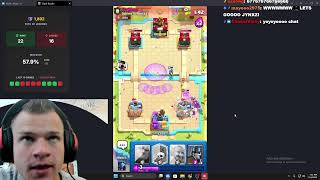 PUSHING TOP LADDER