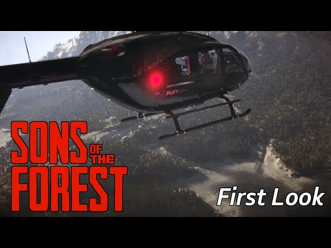 Sons of the Forest Ep1 - First Look, how will our first day go