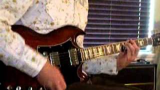 Jefferson Airplane: &quot;DCBA-25&quot; Gibson 2001 SG Natural Burst &amp; 1967 Gibson Skylark amp