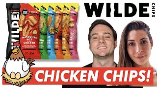 WILDE Brand Chicken Chips Review (YES! Chips Made From CHICKEN)