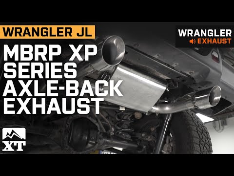 Jeep Wrangler JL 3.6L MBRP XP Series Axle-Back Exhaust Sound Clip & Review