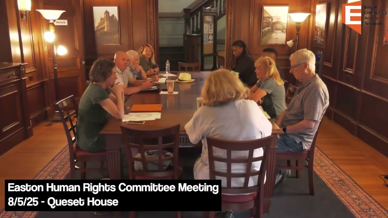 Easton Human Rights Committee Meeting - 8/05/25