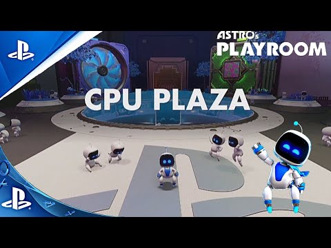 ASTRO'S PLAYROOM -ALL PUZZLE PIECES IN CPU PLAZA💚🎮