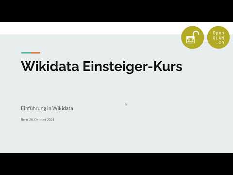 Wikidata Einführungskurs Deutsch Block1