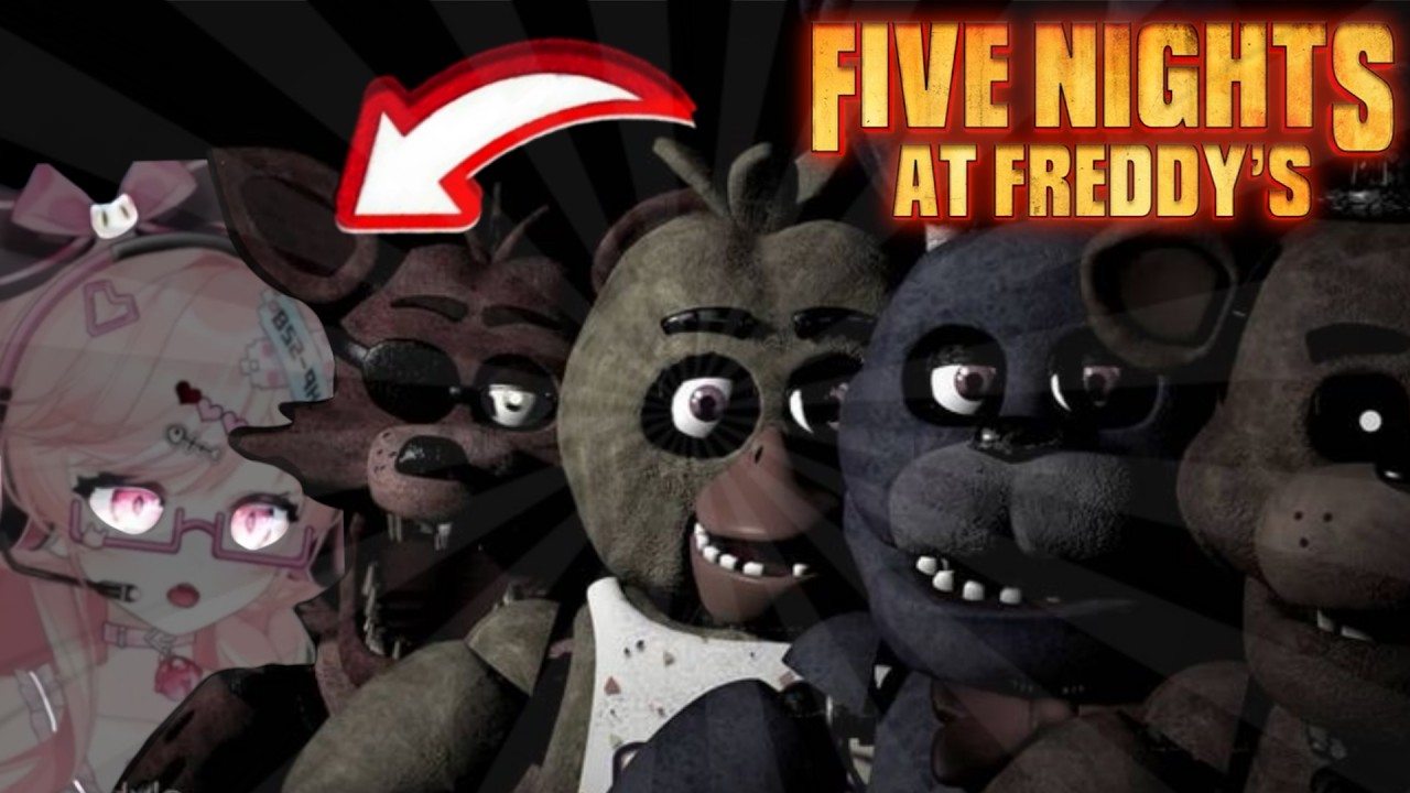 🟢 The animatronics can get a bit QUIRKY at night 【FNAF 1】 | 🌸🎧 #vtuber #vtuberen