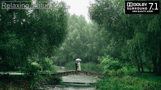 Download lagu Rain and Thunder Sounds for Sleeping | High Quality 3D Dolby Atmos Sound | Relaxing Naturals mp3