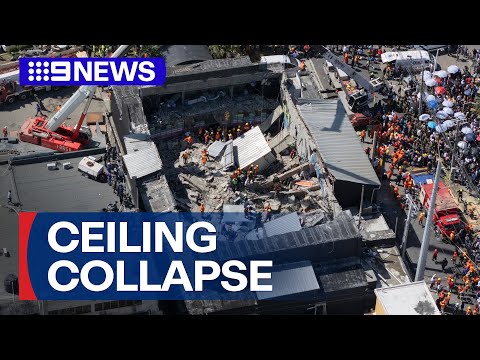 At least 98 dead after Dominican Republic roof collapse | 9 News Australia