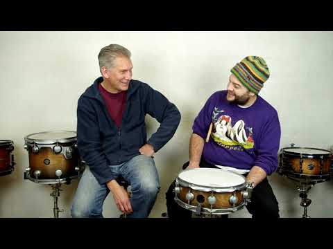 DW Collectors Timeless Timber Drum Set and Snare drum!