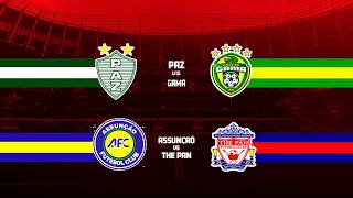 COPA AABB , PAZ X GAMA , ASSUNÇÃO  X THE PAN