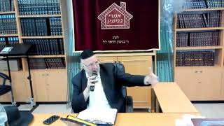 הרב ברוך רוזנבלום בכולל "מאיר חיים"