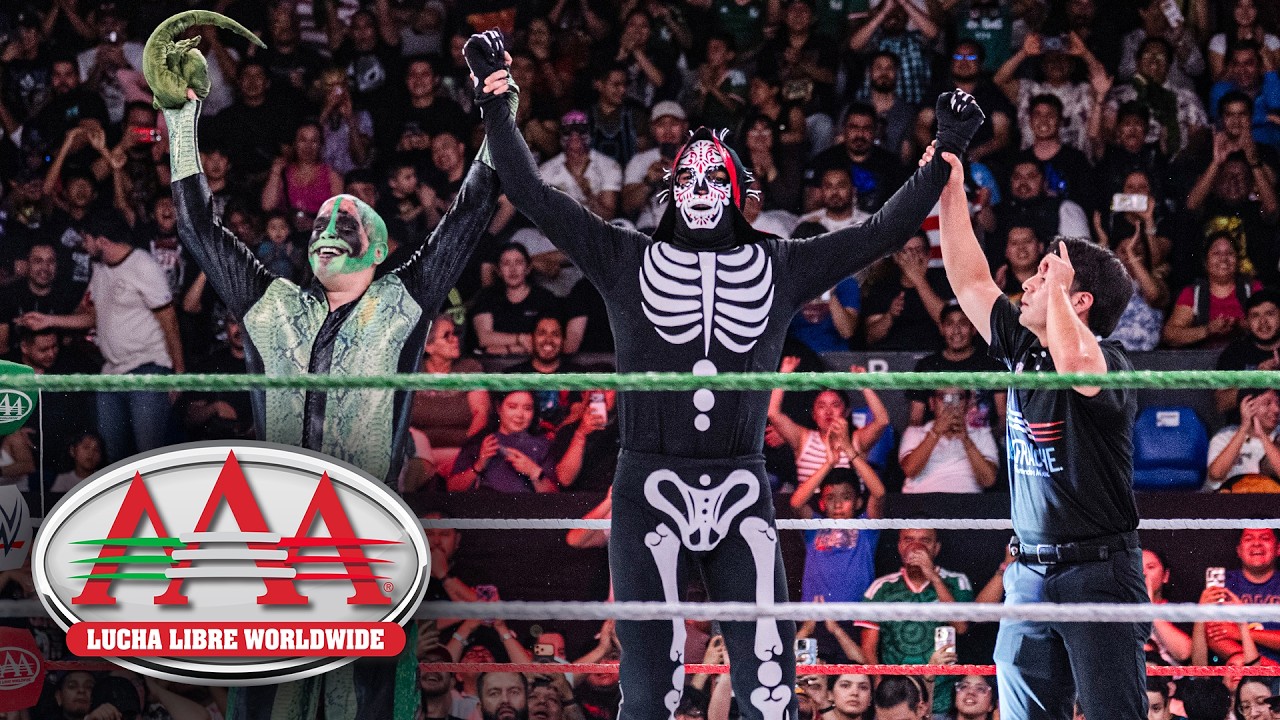 Mr. Iguana & La Parka win Fatal 4-Way Match, The War Raiders attack: Lucha Libre AAA highlights