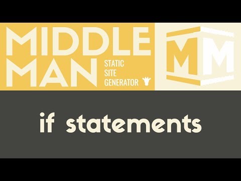If Statements | Middleman Static Site Generator | Tutorial 11