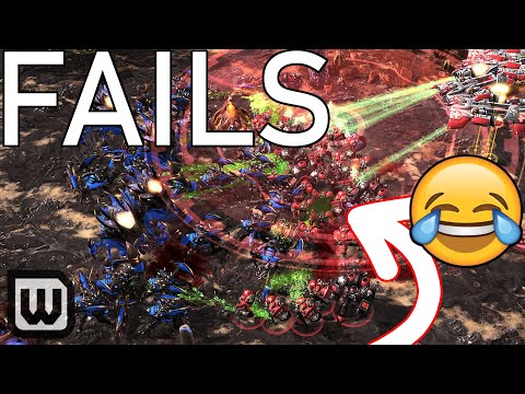 Starcraft 2: PROGAMER MATCH OF FAILS?! - DRG (Zerg) vs Bunny (Terran)