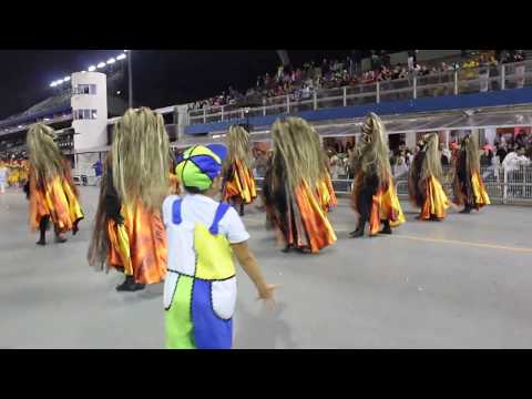 Unidos do Peruche - desfile 2020 - comissão de frente