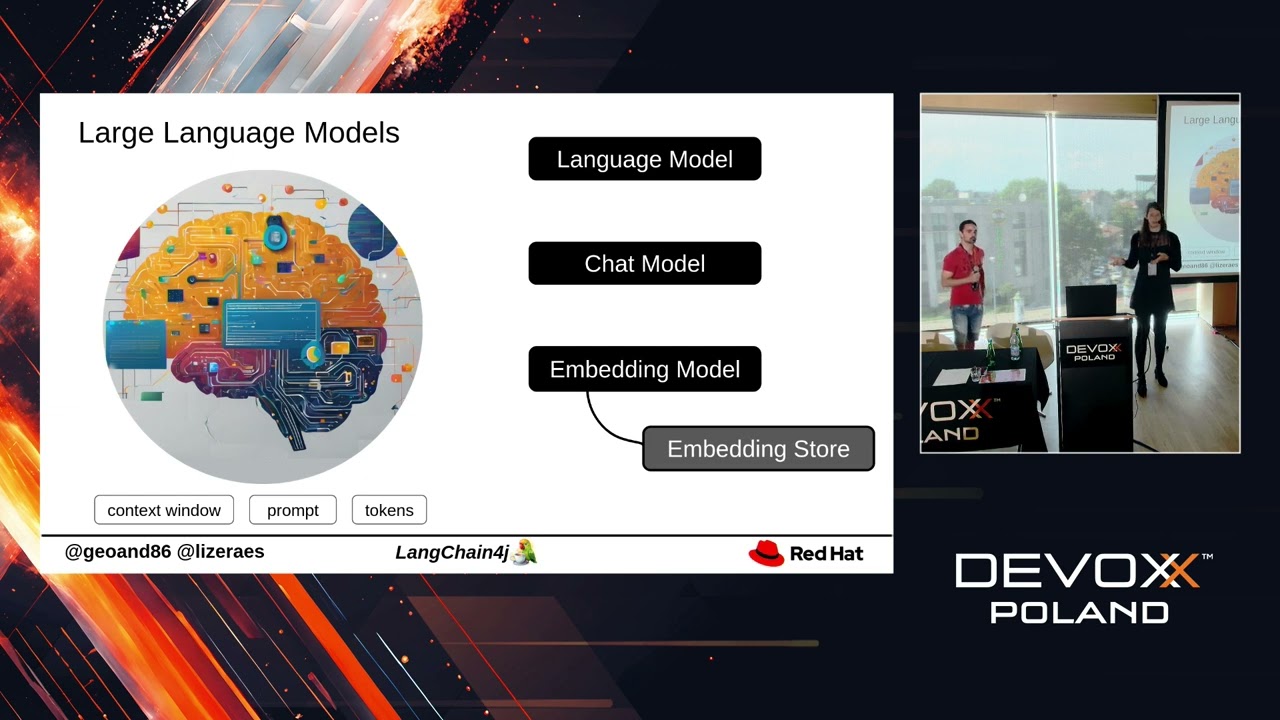 Java & AI: Build LLM App w/ LangChain4j [1/2] • Georgios Andrianakis, Lize Raes • Devoxx Poland 2024